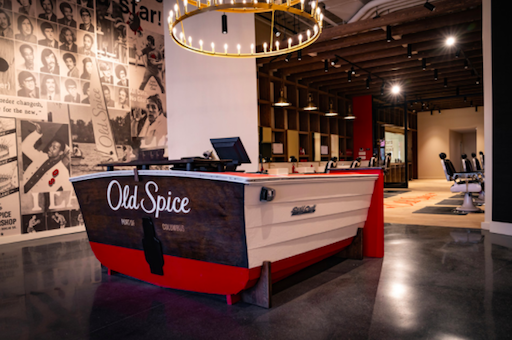 Old Spice causes a splash in Columbus, Ohio, February 2021