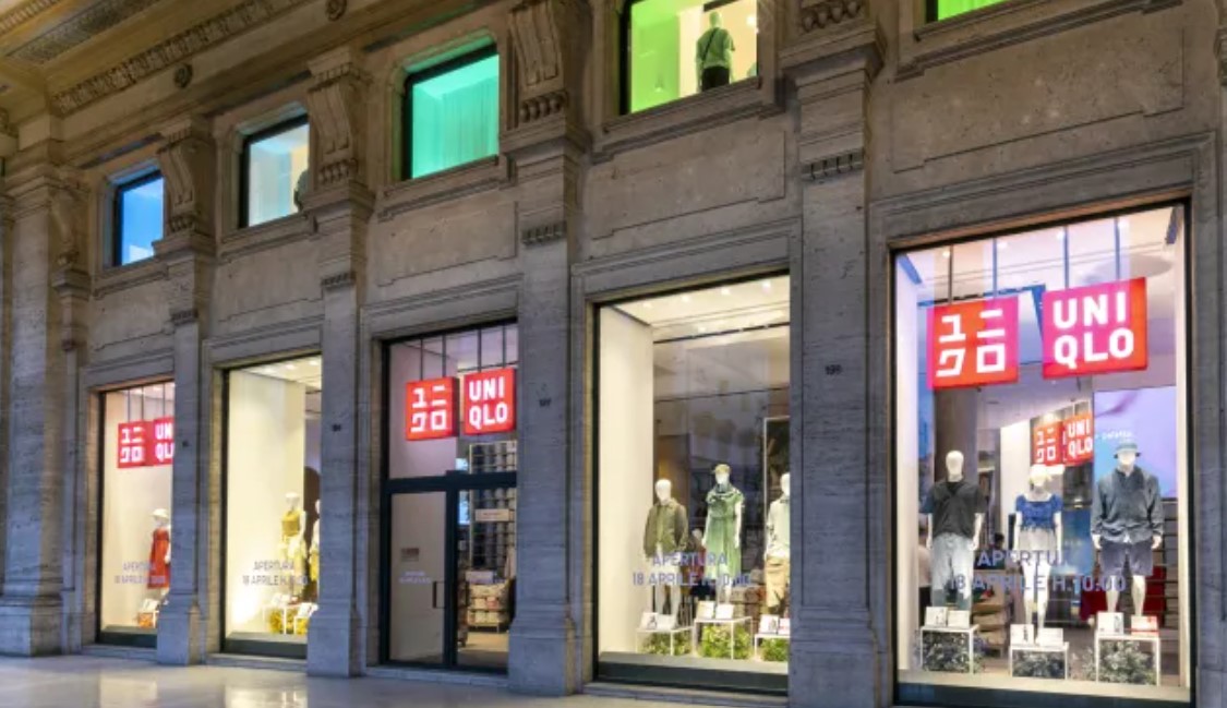 Uniqlo arrives in Rome, April 2024